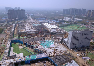 市政建設雙引擎 熱火朝天夯實基礎，紅紅火火擴容提質